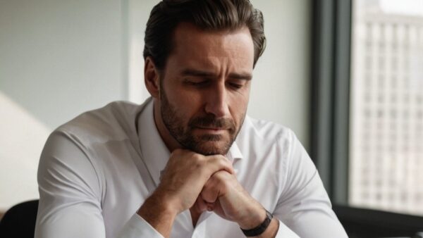 Zmęczony handlowiec